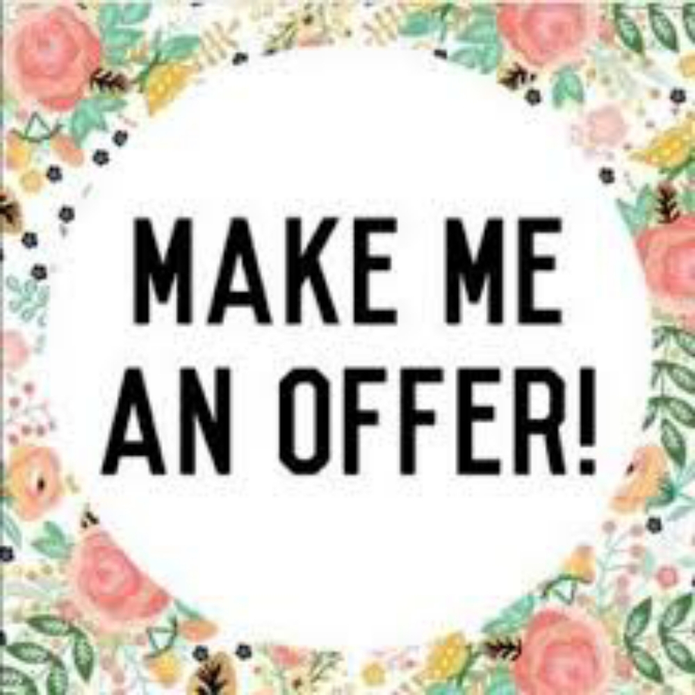 Reasonable offers accepted! Not Available